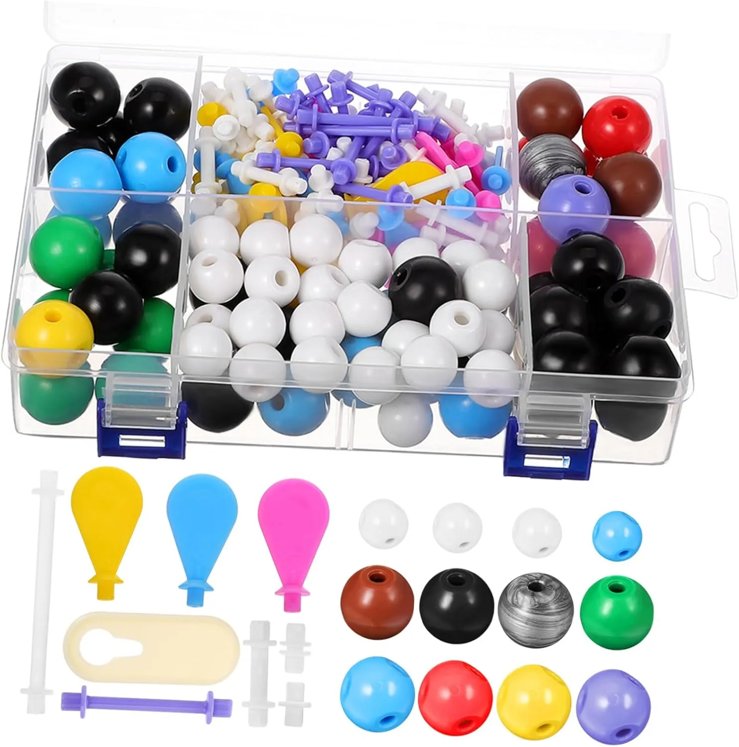 1 Set Organic Chemistry Molecular Model Kit Educational Tool for Teachers Strong Construction for Easy Assembly for Classroom Learning and Molecular Understanding