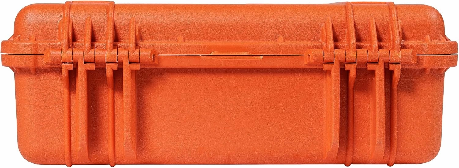 1500 Waterproof Camera Case, IP67 Rated, 40L Capacity, Made in Germany, with Customisable Foam Inlay, Orange