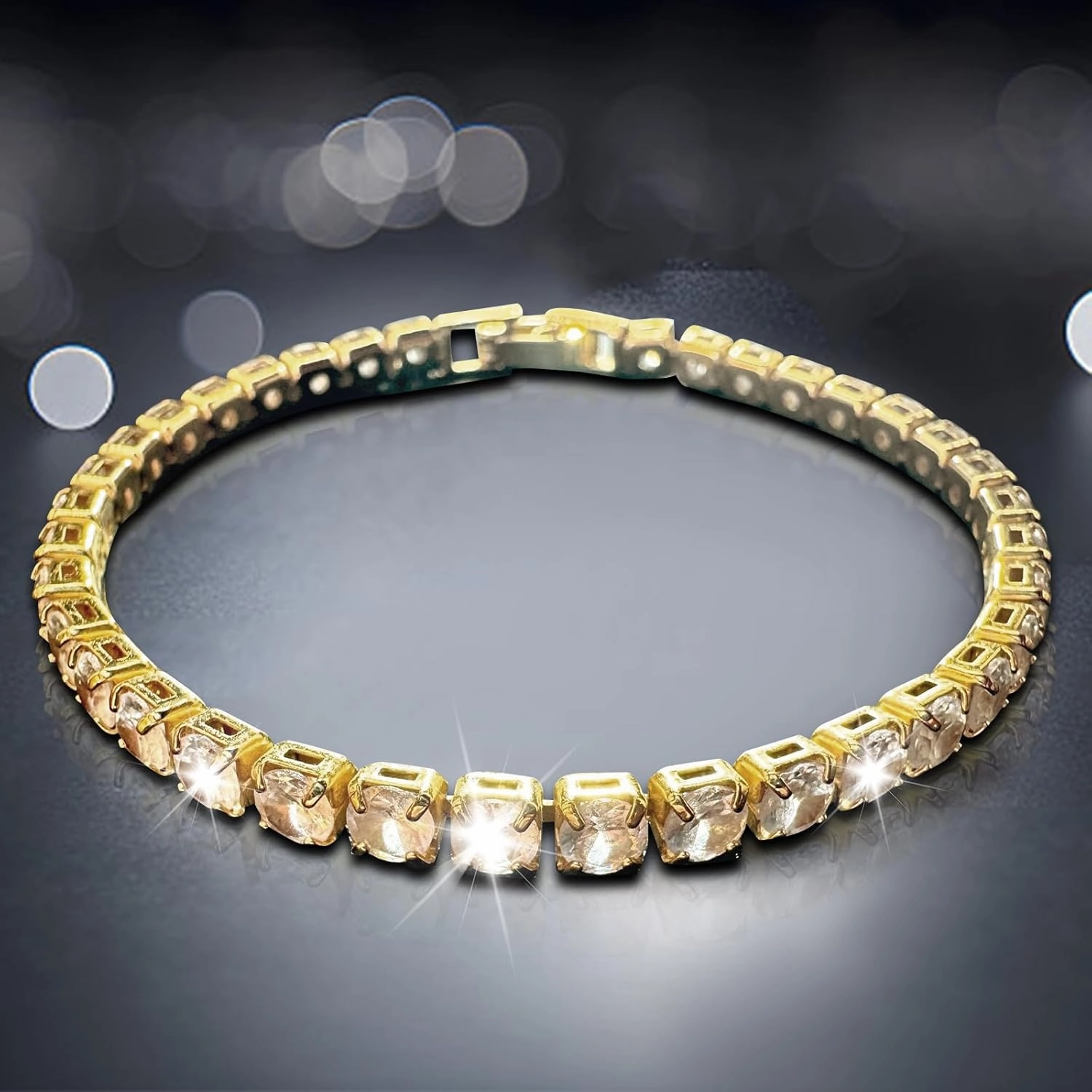 18 K Gold Plated Love Bangle Bracelet Set,Gold Bracelets for Women Waterproof,Bracelets Stack Tarnish Free Gold Jewelry Set,Fashion Accessories Gifts