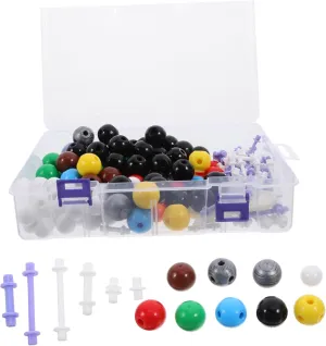 1set Molecular Model Kit for Chemistry Education Interactive Molecular Structure Building Tool for Students Easy to Use Classroom Learning Aid