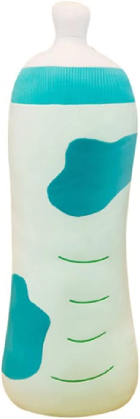 20 Inch Milk Bottle Plush Stuffed Doll Toy,Cute Soft Bottle Plush Animal Toy for Adult Kids Boys Girls Birthday Party Gift (Green)