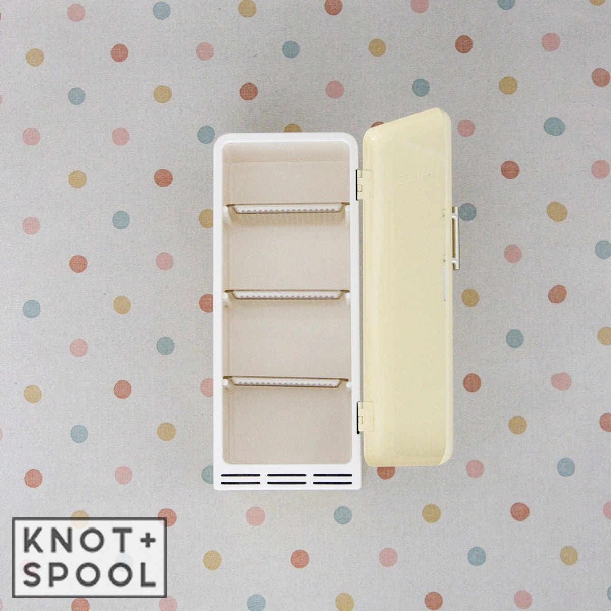 2024 Maileg Yellow Miniature Fridge