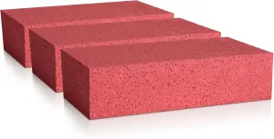 3 Pack Fake Bricks for Football Party Fake Thick Foam Foam Bricks to Throw at TV 9. 45" x 4. 72" x 1. 97" Building Blocks for Comedy Tricks Magicians Gimmick Halloween Christmas Props