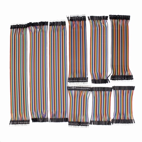 360-Pc Multicolor Breadboard Jumper Wires Kit - 30/20/10cm Dupont Cables (MF/MM/FF) for Arduino, Raspberry Pi