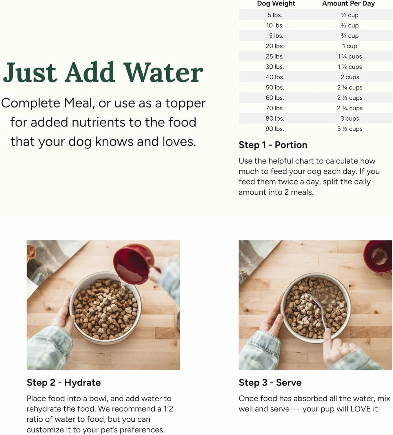 360 Pet Nutrition Freeze-Dried Raw Dog Food, High-Protein Complete Meal w/Beef, Chicken, Fish, Organs, Superfoods, No Fillers, 16 oz Bites/Kibble (Multi-Meat) – Made in USA