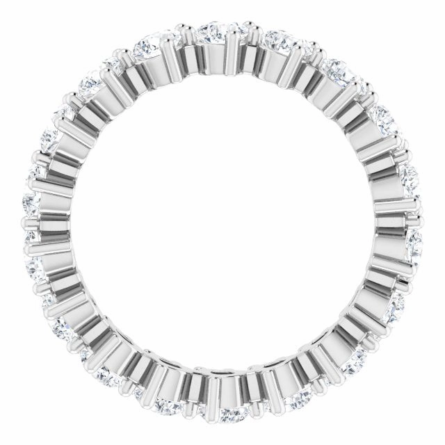 3.78 ct. Pear Diamond Eternity Band