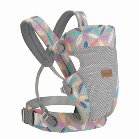 3-in-1 Baby Carrier Newborn to Toddler - Ergonomic(7.5-45lbs),Cozy Baby Carrier，Enhanced Lumbar Support，Easily AdjustableLightweight & Breathable Child Carrier (Leaf)