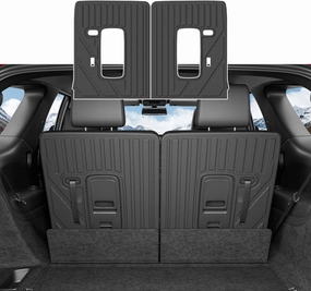3rd Backrest Mat Compatible with 2016-2025 Dodge Durango Seat Back Protector 6&7 Seats Replacement for 2016-2025 Dodge Durango Accessories (3rd Row Backrest Mat)