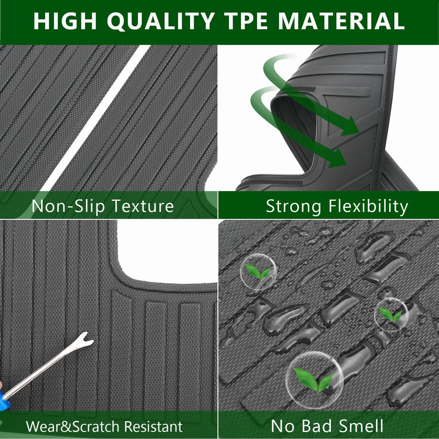 3rd Backrest Mat Compatible with 2016-2025 Dodge Durango Seat Back Protector 6&7 Seats Replacement for 2016-2025 Dodge Durango Accessories (3rd Row Backrest Mat)
