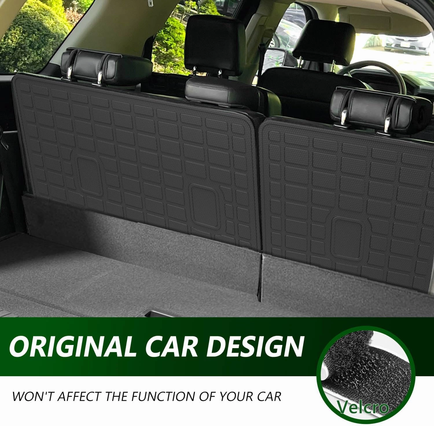3rd Backrest Mat Compatible with 2018-2025 Ford Expedition Lincoln Navigator Seat Back Protector 7&8 Seats Replacement for 2018-2025 Ford Expedition Accessories(7&8 Seats 3rd Backrest Mat)