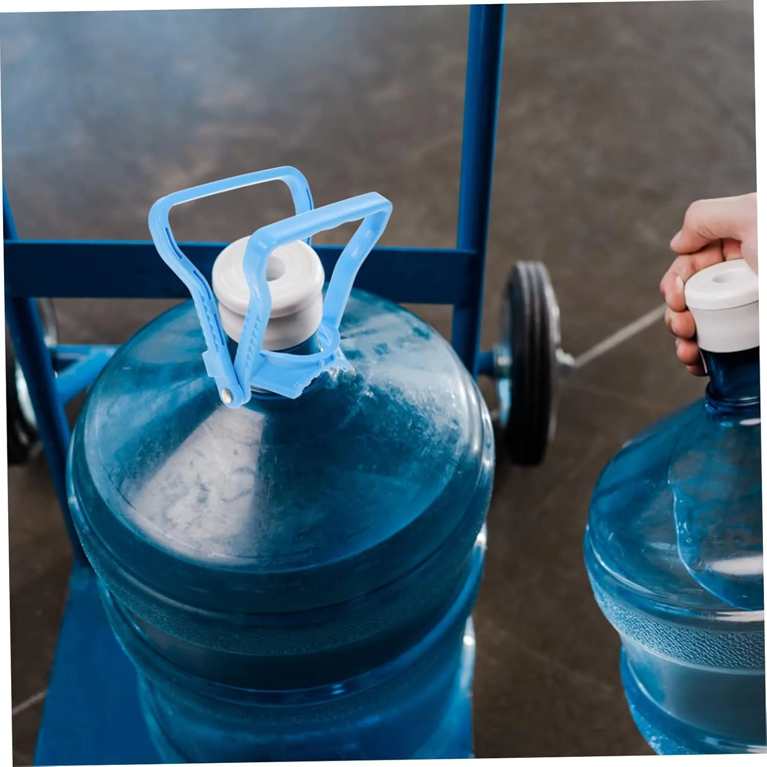 4 Pcs Water Bottle Handles Ergonomic Carrier Lifter for Easy Lifting Water Jug Lift with Comfortable Grip Ideal for Water Bottles
