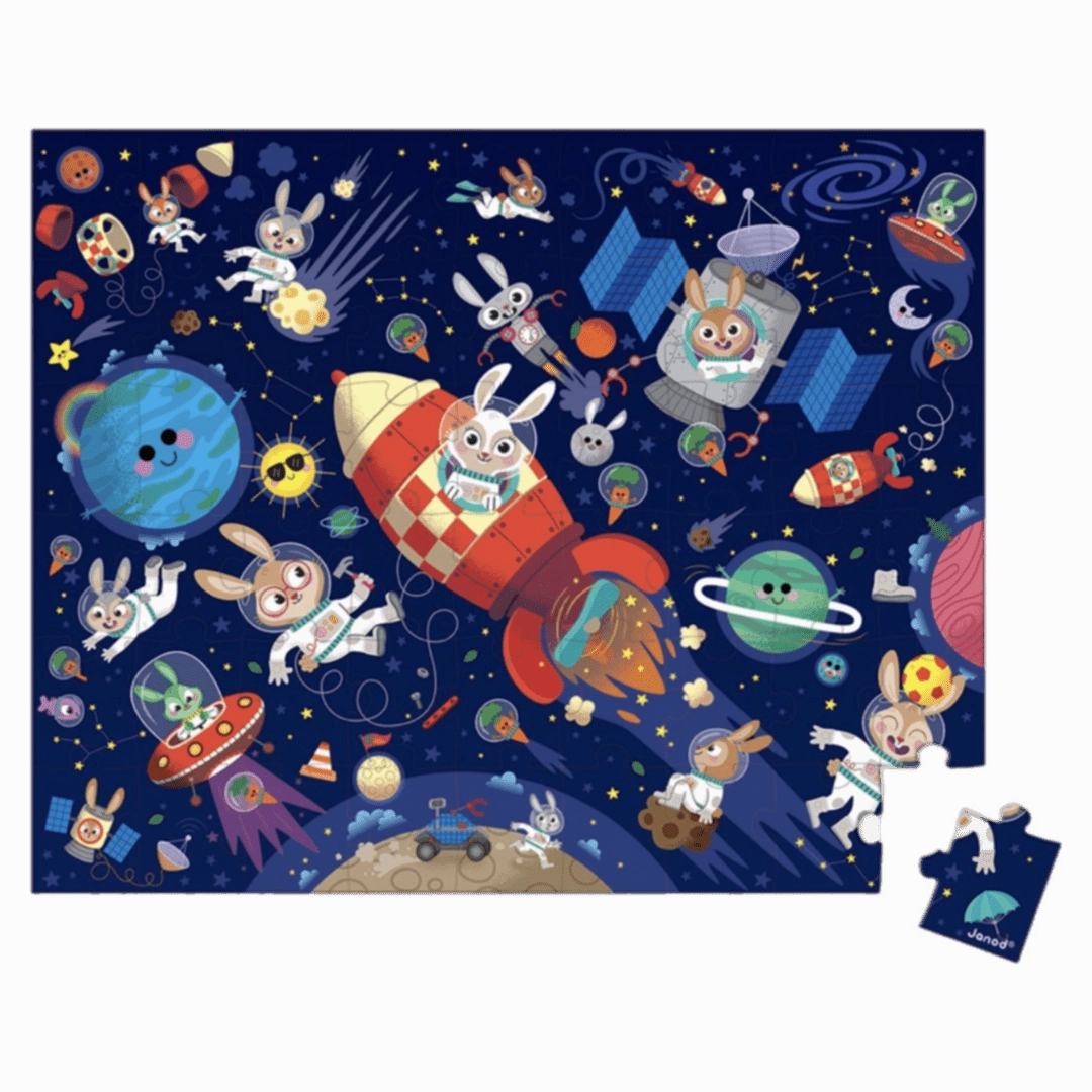 54 Pc Puzzle - Rocket
