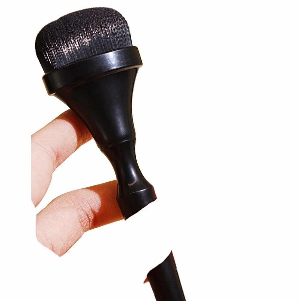 5 pieces of black makeup brush set full set of powder eye shadow brush beauty tools