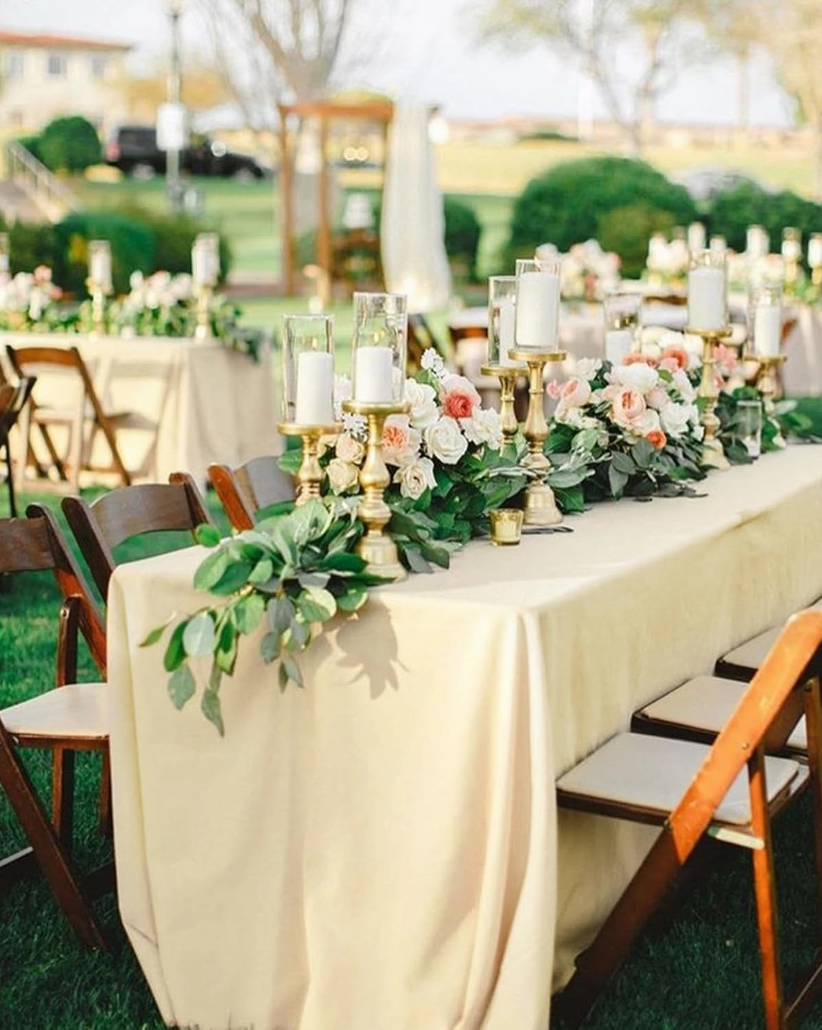 8 Pack 60 x 102 Inch Rectangle Tablecloth, Beige Tablecloth for 6 Feet Rectangle Tables, Stain and Wrinkle Resistant Washable Fabric Table Cloth for Wedding Dining Table Buffet Parties Camping