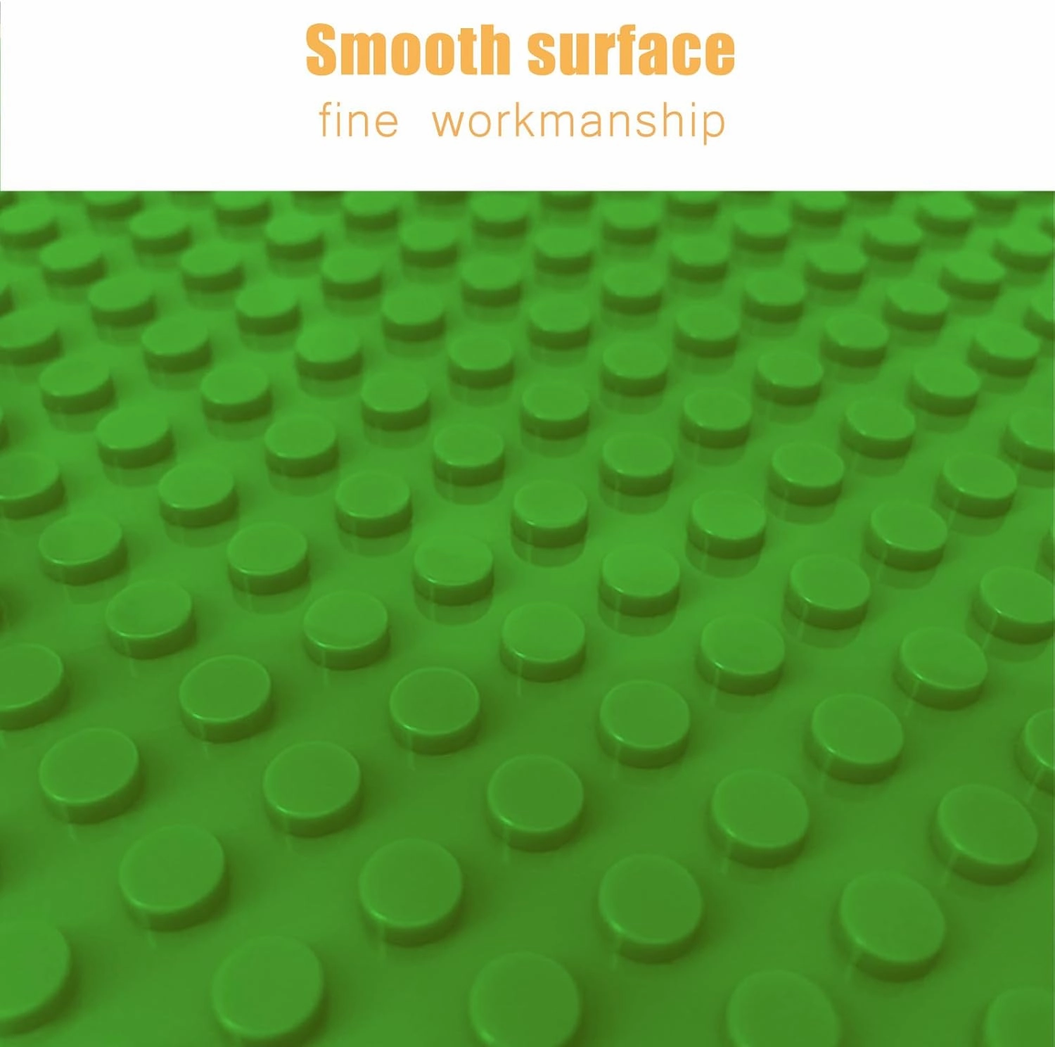 8 Pack Peel and Stick Baseplates, Stickers Baseplates, Compatible with All Major Brands - 10 inch x 10 inch (8 Green)