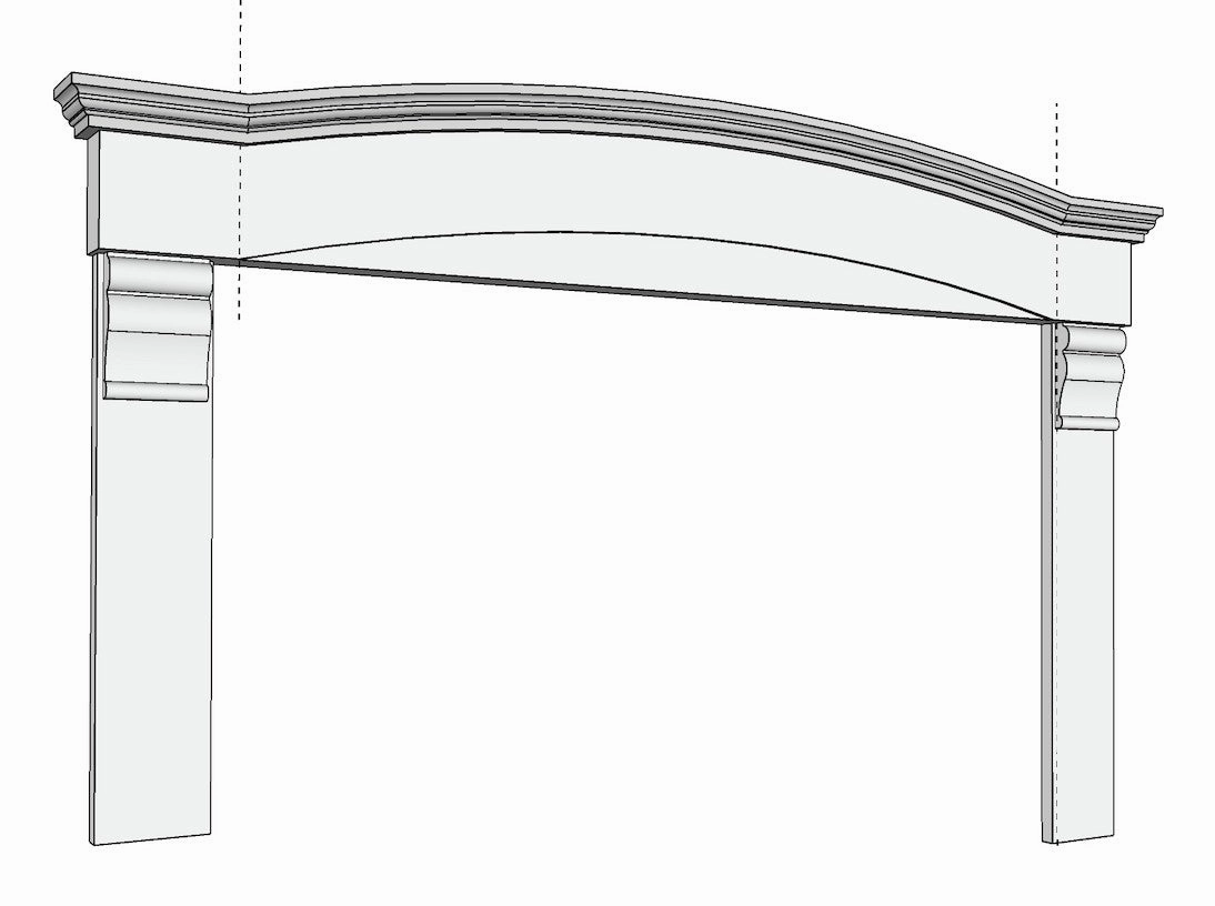 8" Classic Corbel