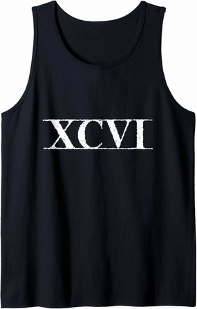 96 XCVI ~ with Lines Tank Top