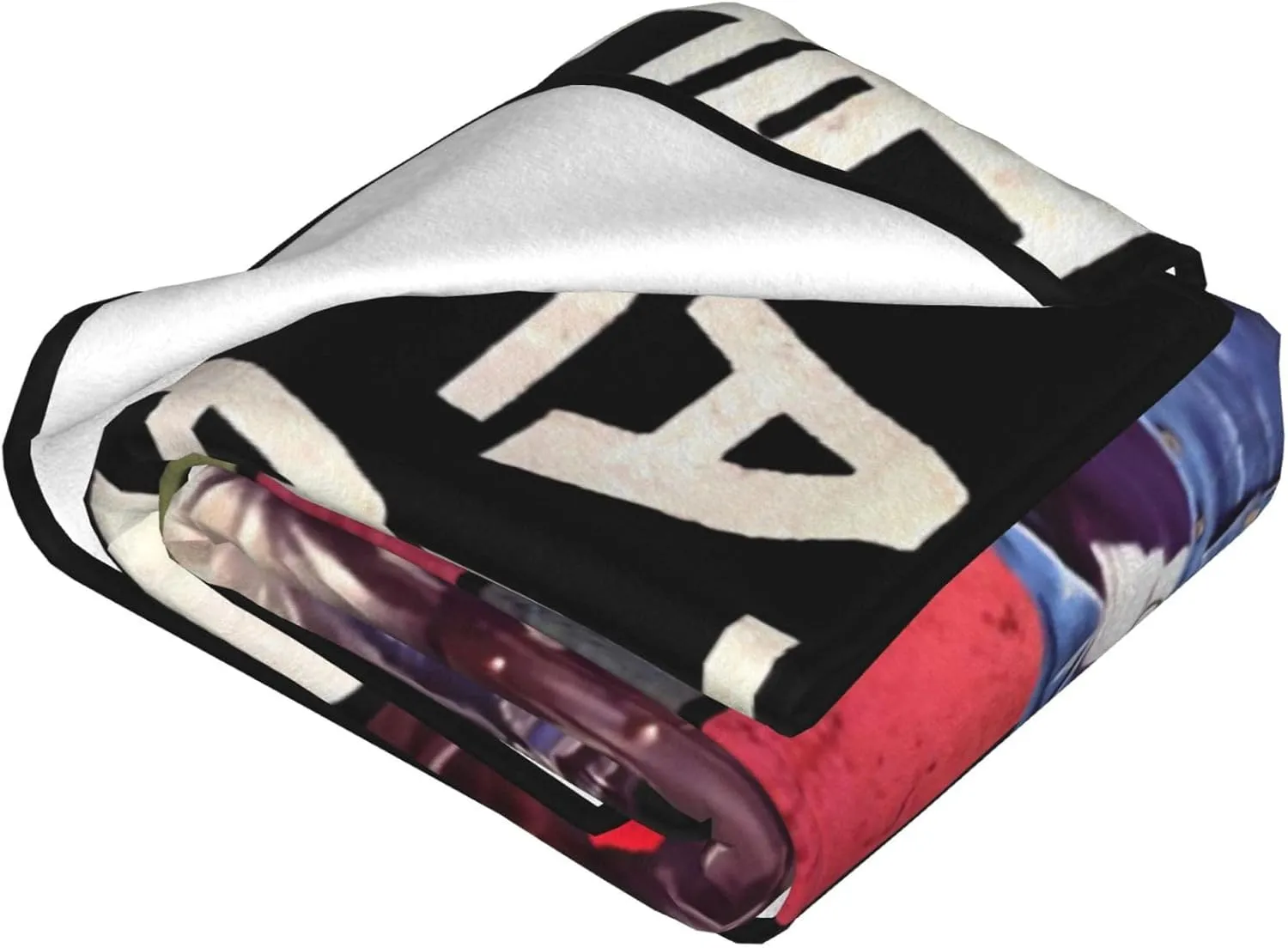A Tribe Rapper Called Music Quest Band Fleece Throw Blanket Flannel Air Conditioning Quilt for Couch Camping Travel 60"x50"