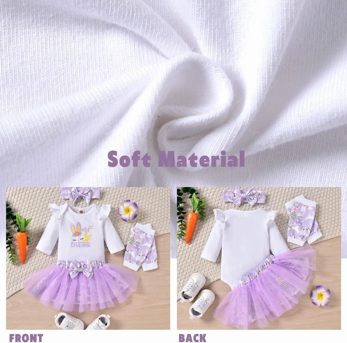 Aalizzwell Newborn Infant Baby Girls Holiday Skirt Outfit