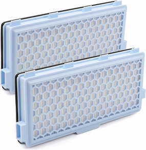 Active HEPA Filter Compatible with Miele Vacuum Cleaner S4, S5, S6, S8, S8000, S8999, S6000, S6999, S5000, S5999, S4000, S4999, Complete C2, Complete C3, Compact C1, Compact C2, Ref. Number SF-HA 50