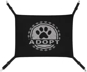 Adopt A Dog Paw Hanging Cat Bed Soft Breathable Pet Hammock for Cage Pet Sleeper for Kitten Ferret Puppy Rabbit, style, 20240327