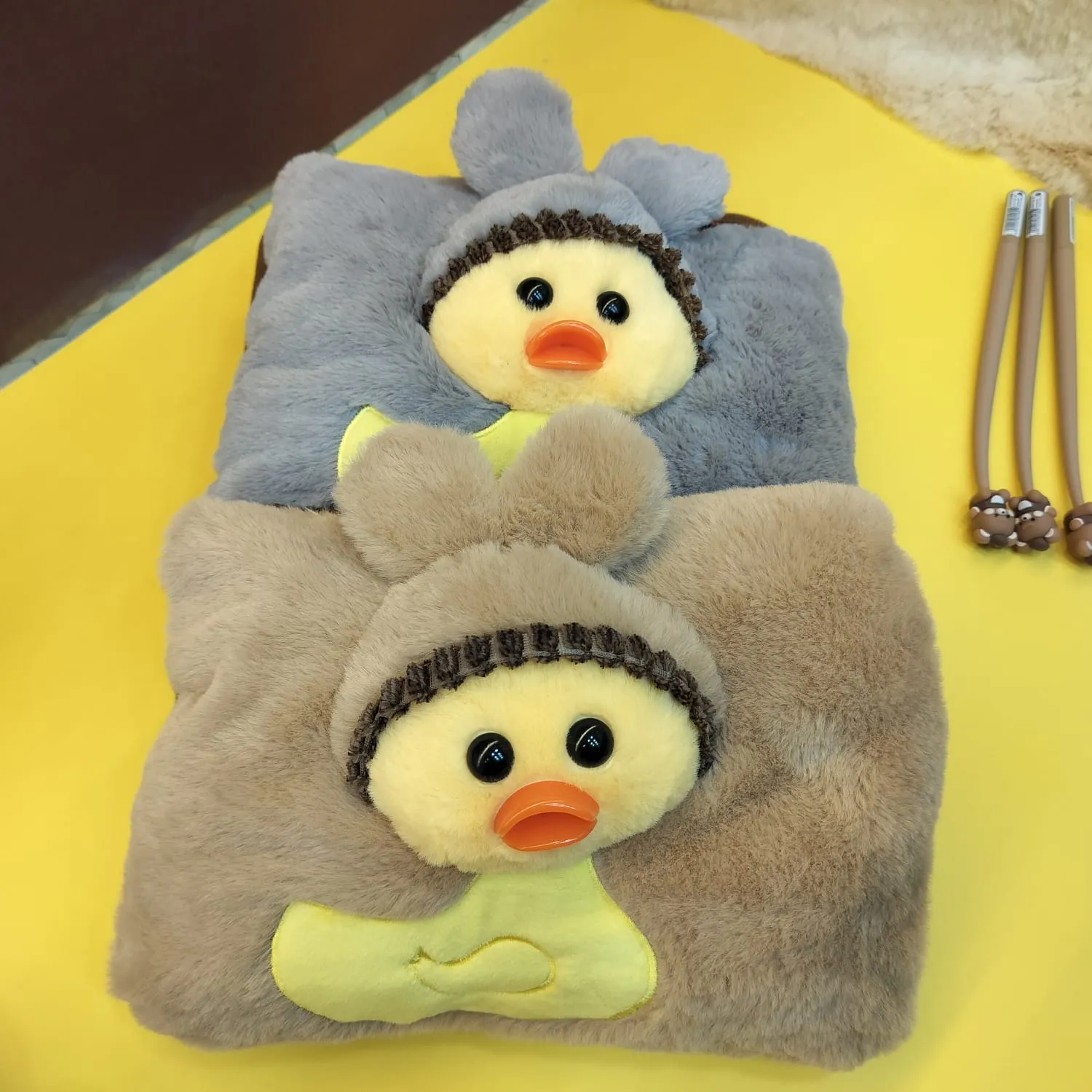 Adorable Duckling Hot Water Pillow