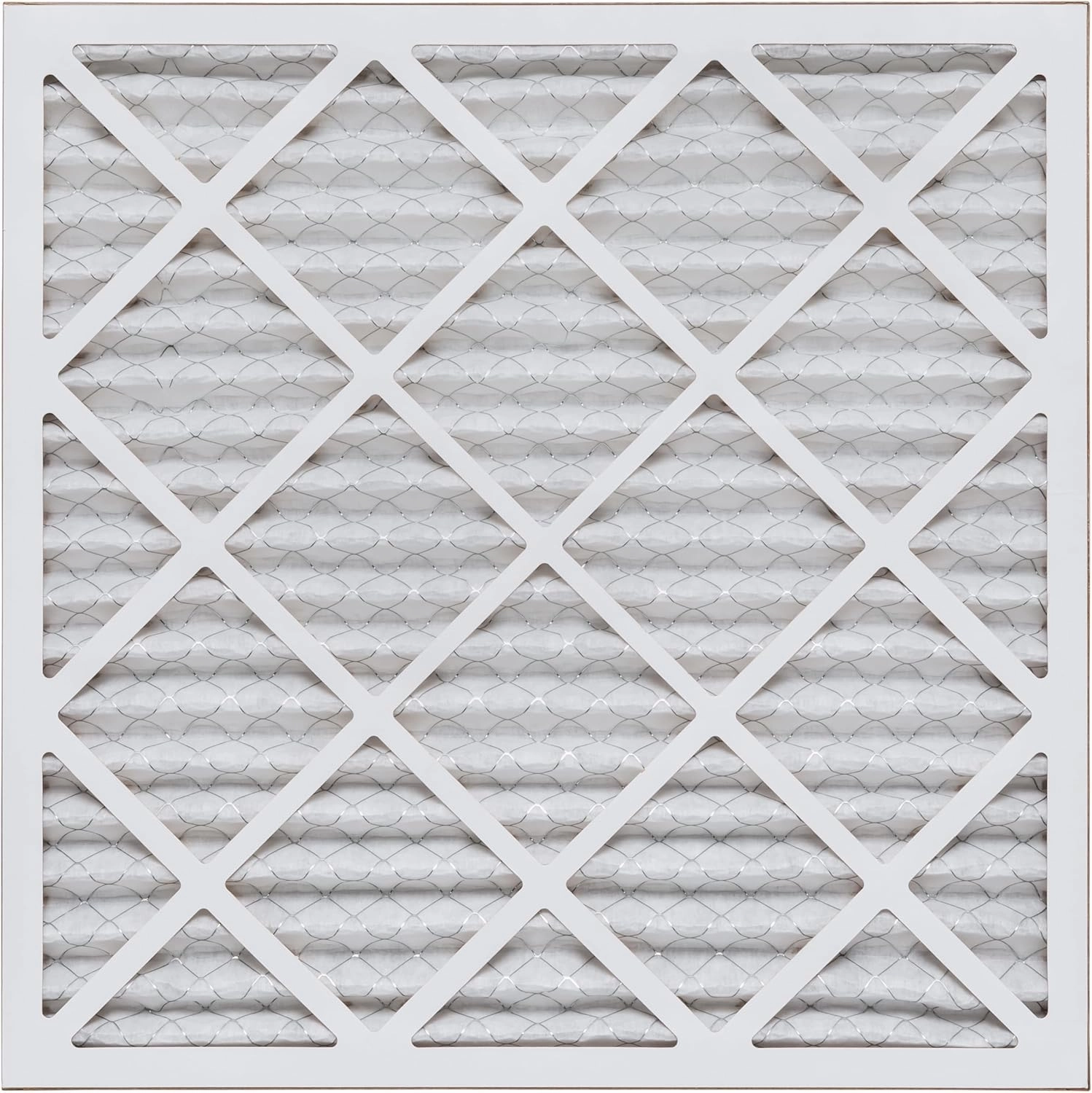 Aerostar 12x12x1 MERV 13 - 6 Count - Pleated HVAC, Furnace & Air Conditioner Filters - Removes Bacteria, Dust, Cold & Flu Germs, Lint, Mold, Pet Dander, Allergy-Causing Pollen, Smog, Smoke & Viruses