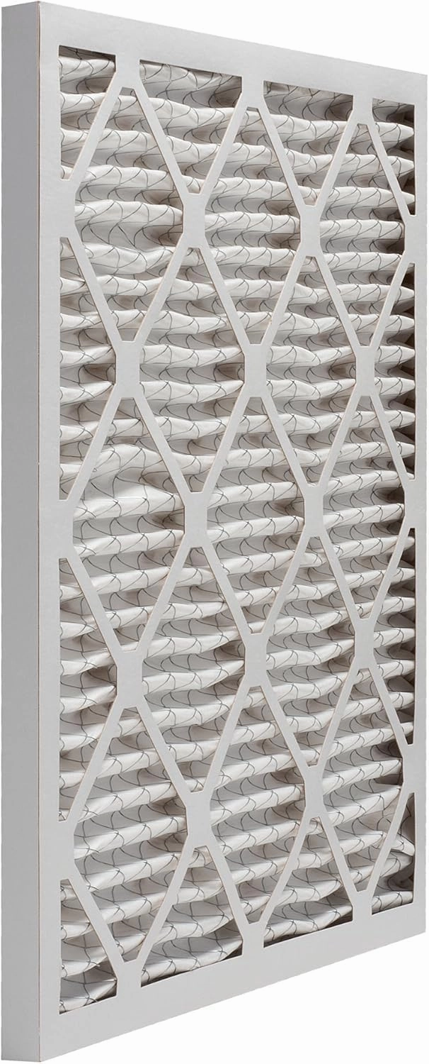 Aerostar 12x12x1 MERV 13 - 6 Count - Pleated HVAC, Furnace & Air Conditioner Filters - Removes Bacteria, Dust, Cold & Flu Germs, Lint, Mold, Pet Dander, Allergy-Causing Pollen, Smog, Smoke & Viruses