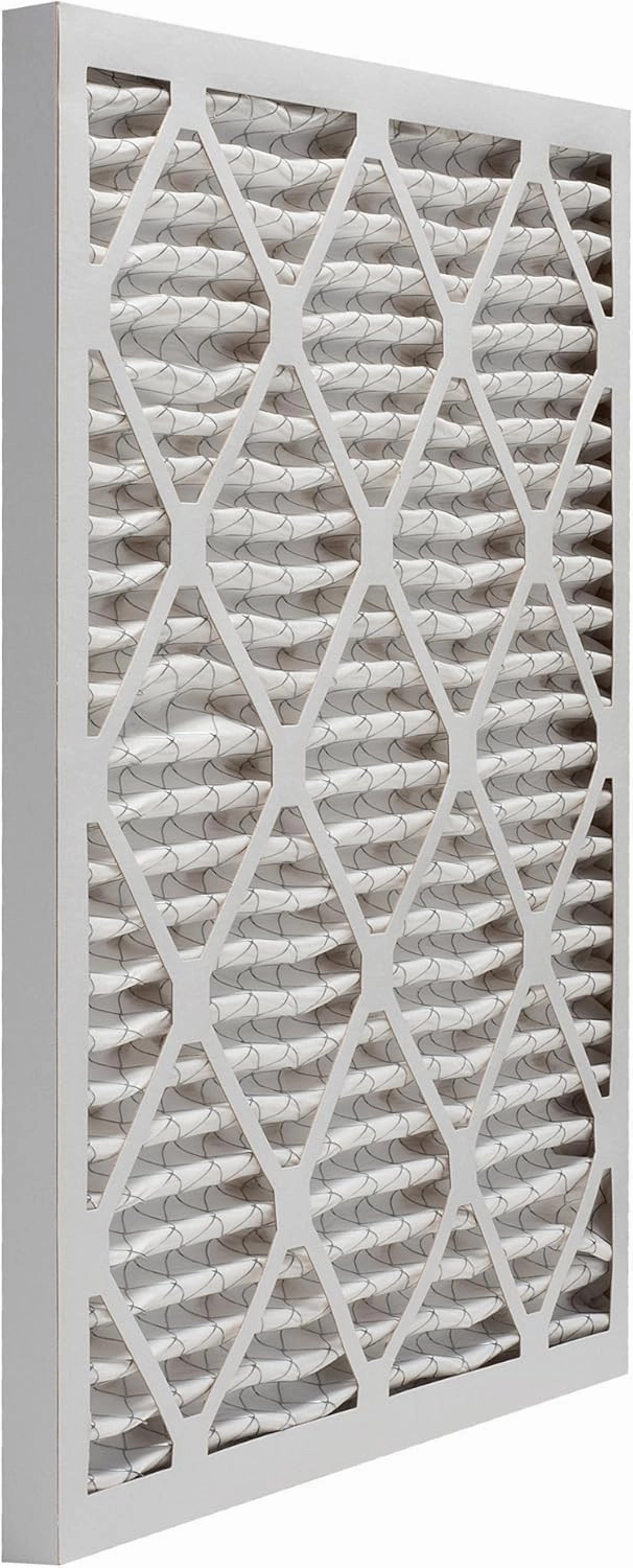 Aerostar 20x20x1 MERV 13 - 6 Count - Pleated HVAC, Furnace & Air Conditioner Filters - Removes Bacteria, Dust, Cold & Flu Germs, Lint, Mold, Pet Dander, Allergy-Causing Pollen, Smog, Smoke & Viruses