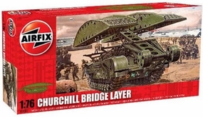 Airfix A04301 1:76 Scale Churchill Bridge Layer Military Vehicles Classic Kit Series 4