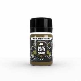 AK Interactive - Pigments - Dark Earth - Liquid Pigment