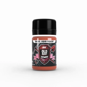 AK Interactive - Pigments - Old Rust - Liquid Pigment