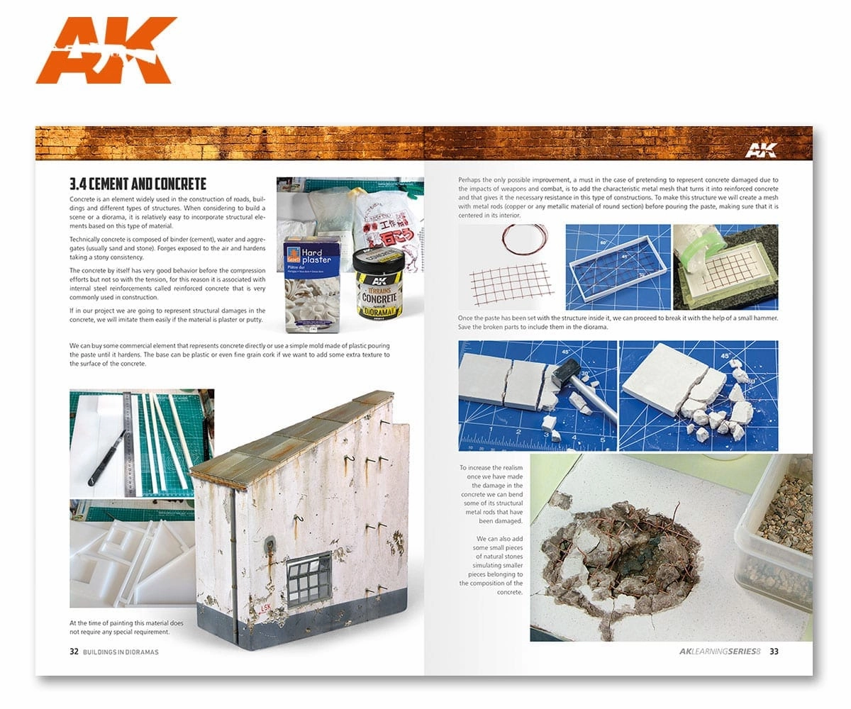 AK Interactive Learning Series No 9 - The Ultimate Guide To Make Buildings In Dioramas