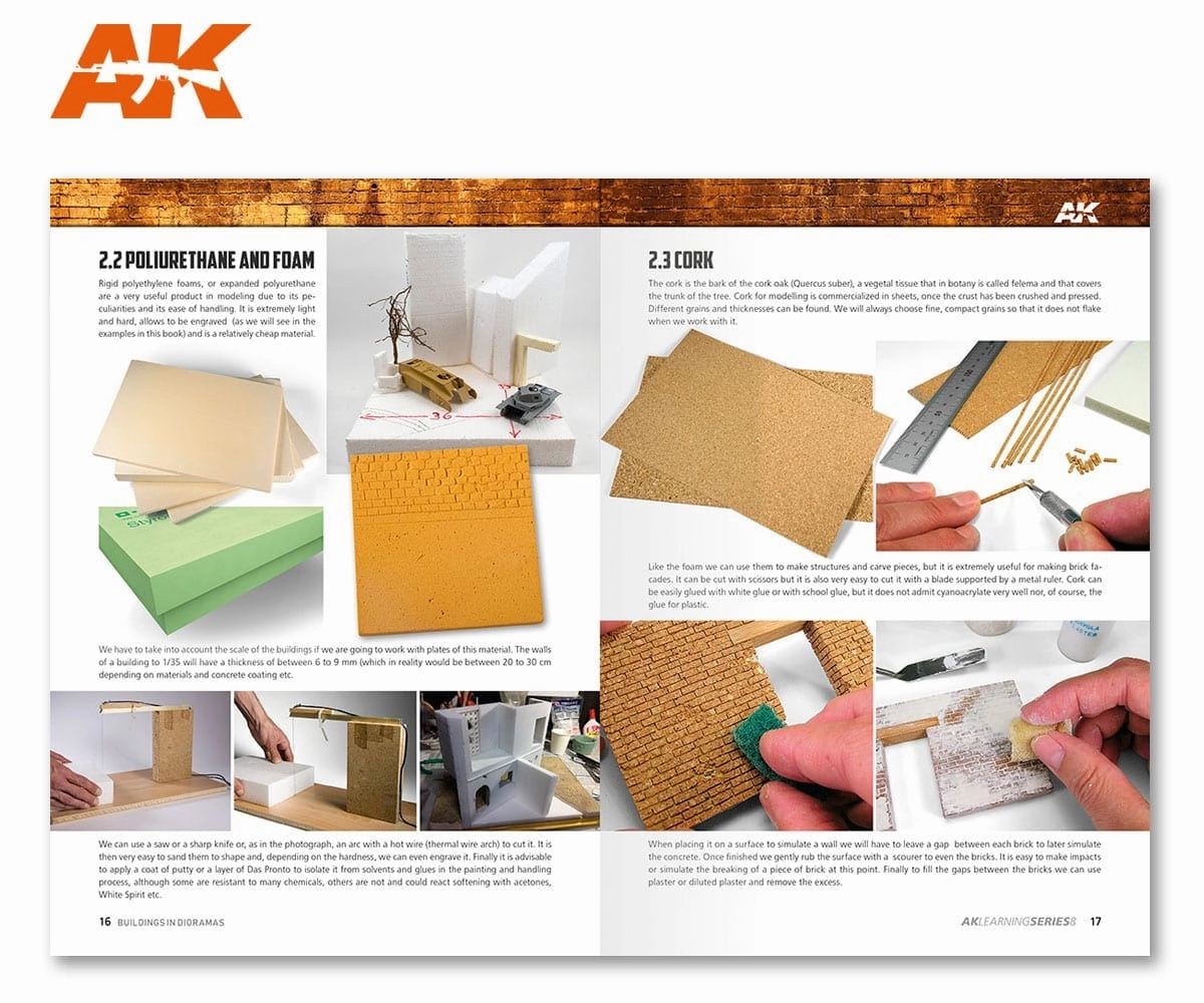 AK Interactive Learning Series No 9 - The Ultimate Guide To Make Buildings In Dioramas