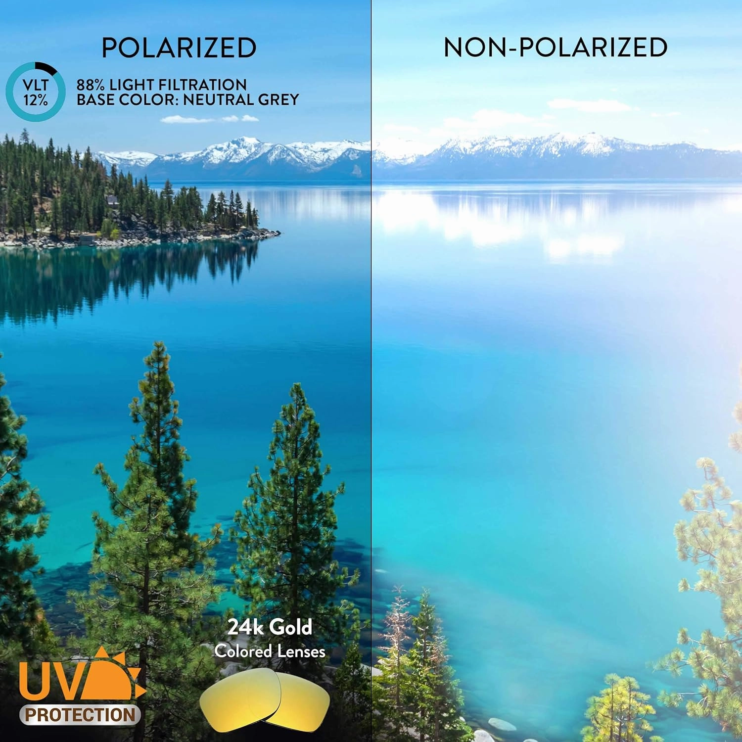 Apex Lenses Polarized PRO  Replacement Lenses for Harley Davidson (Wiley X) H-D Classic Sunglasses