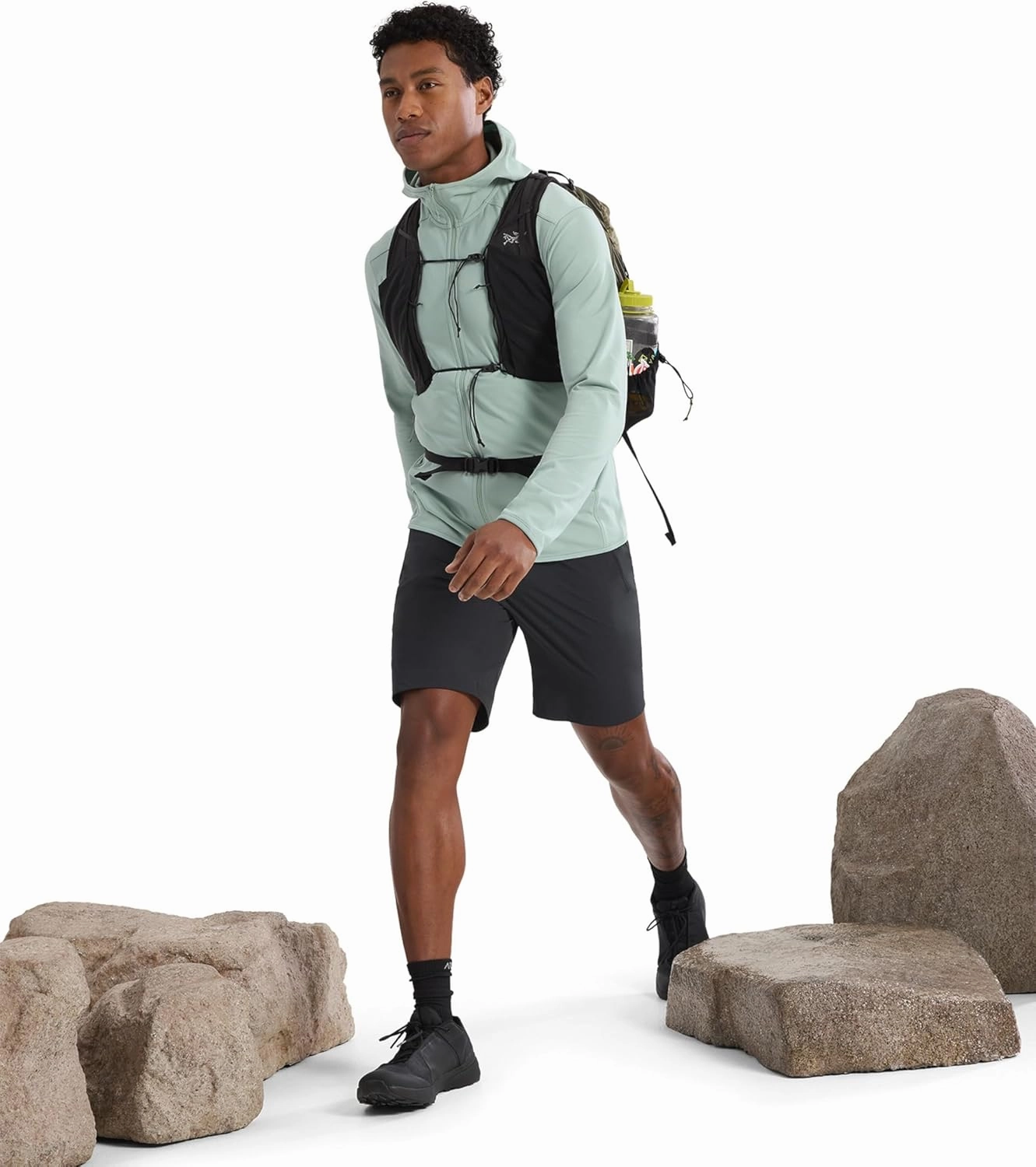 Arc'teryx Kyanite Lightweight Hoody Men's | Light Comfortable Performance Stretch Fleece Hoody