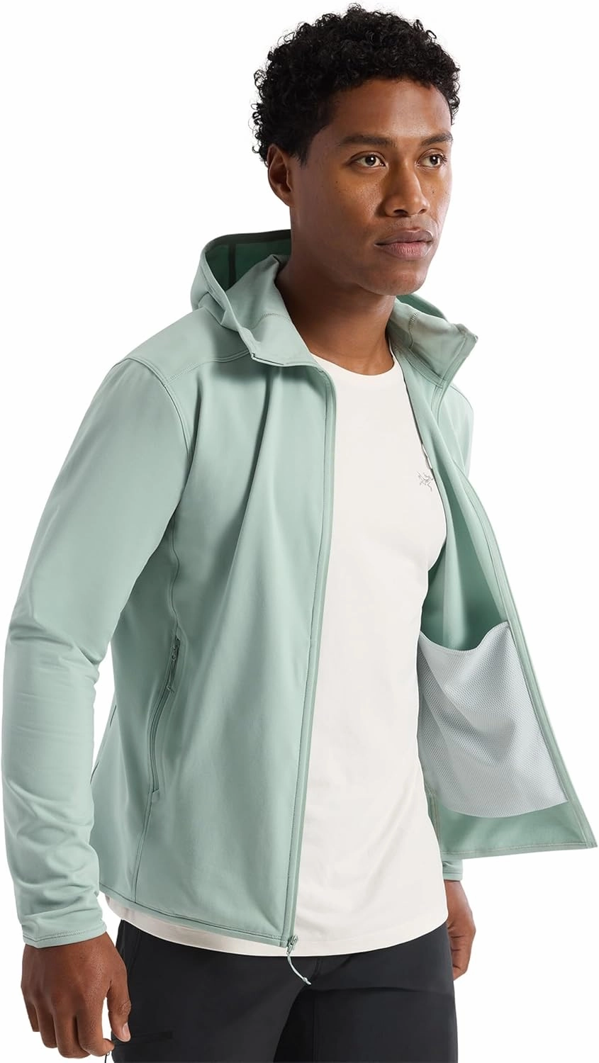 Arc'teryx Kyanite Lightweight Hoody Men's | Light Comfortable Performance Stretch Fleece Hoody