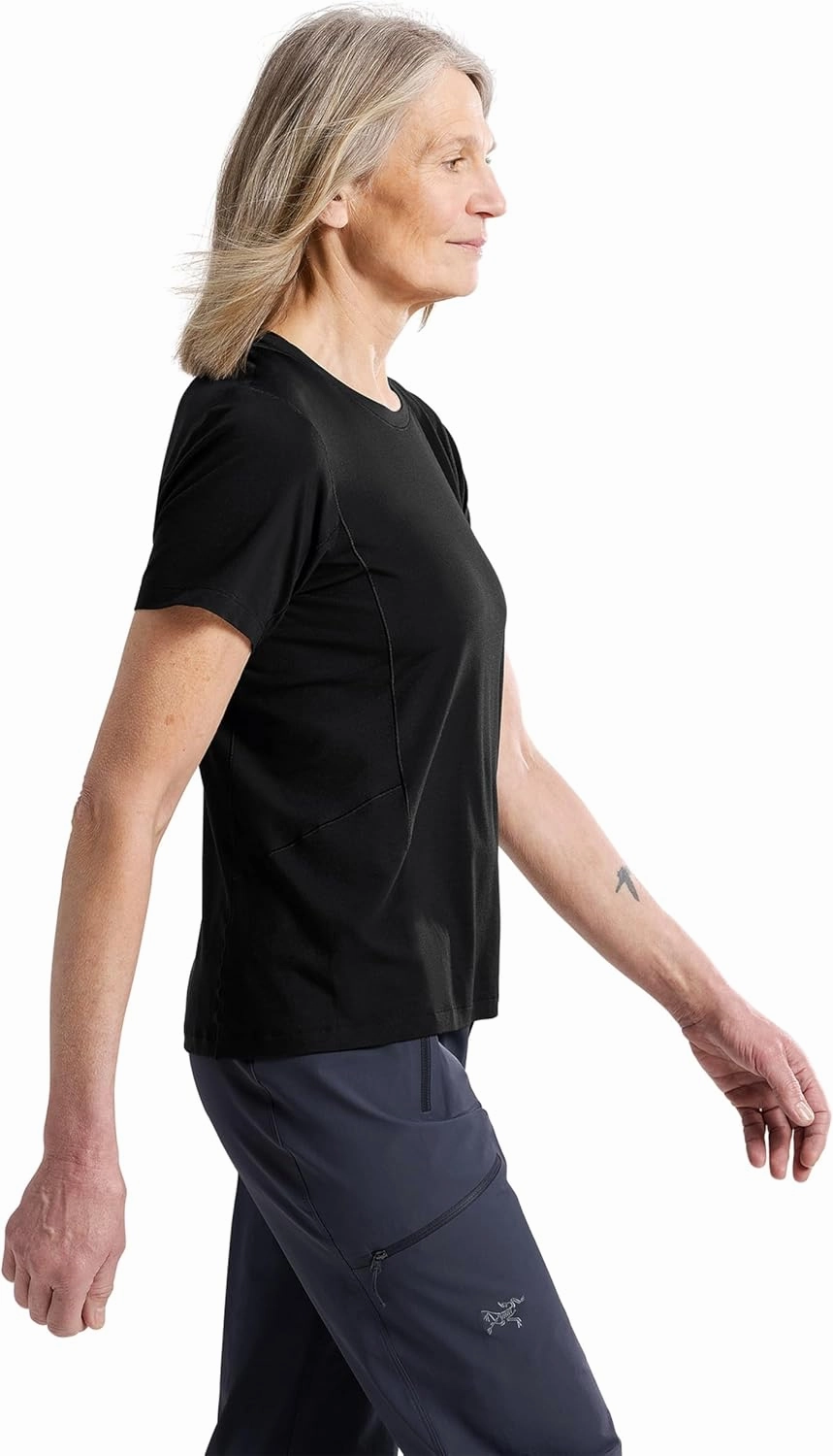 Arc'teryx Lana Merino Wool Crew Shirt SS Women's | Light Merino-Blend Tee for Every Mountain Activity - Redesign