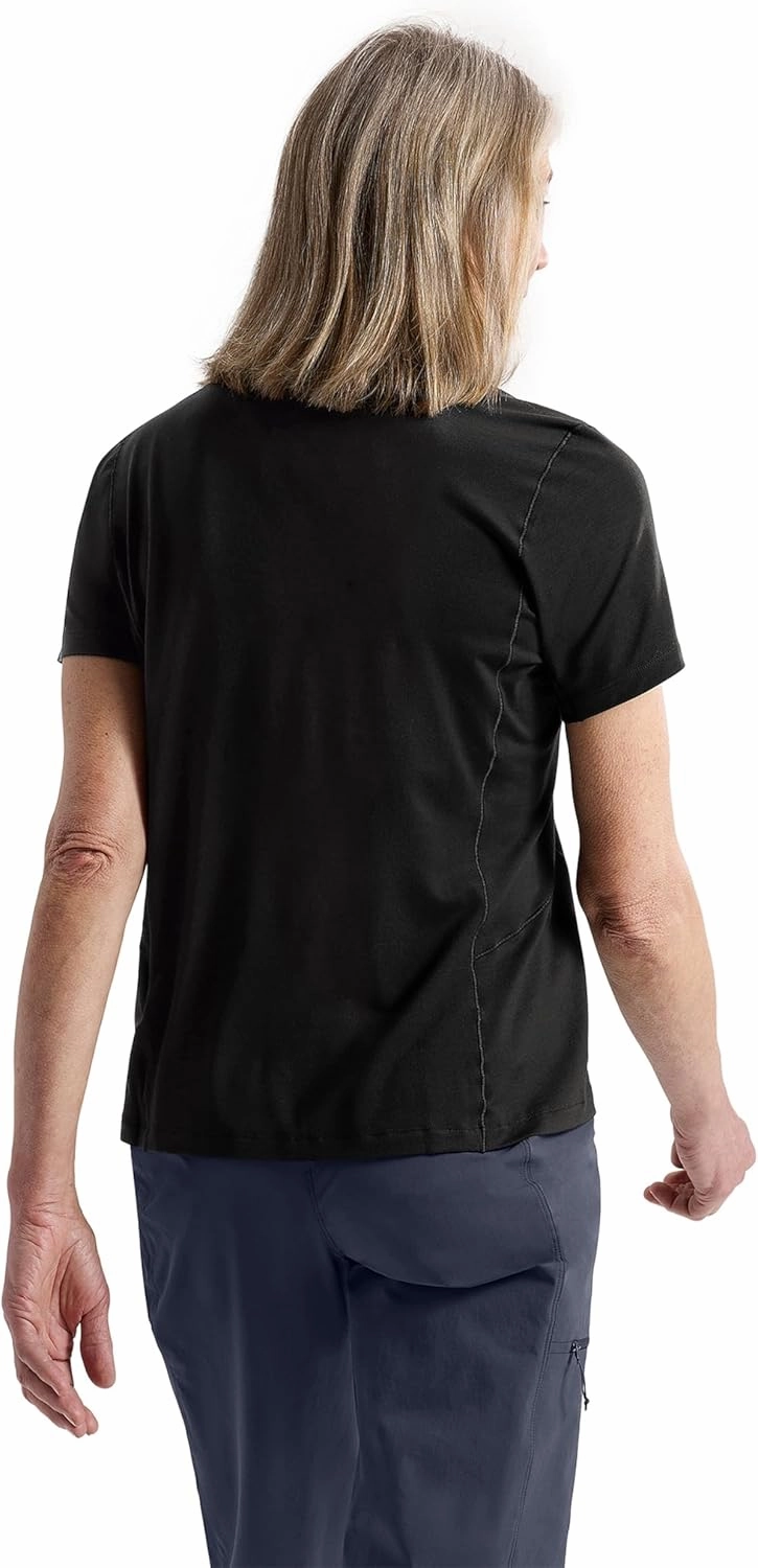 Arc'teryx Lana Merino Wool Crew Shirt SS Women's | Light Merino-Blend Tee for Every Mountain Activity - Redesign