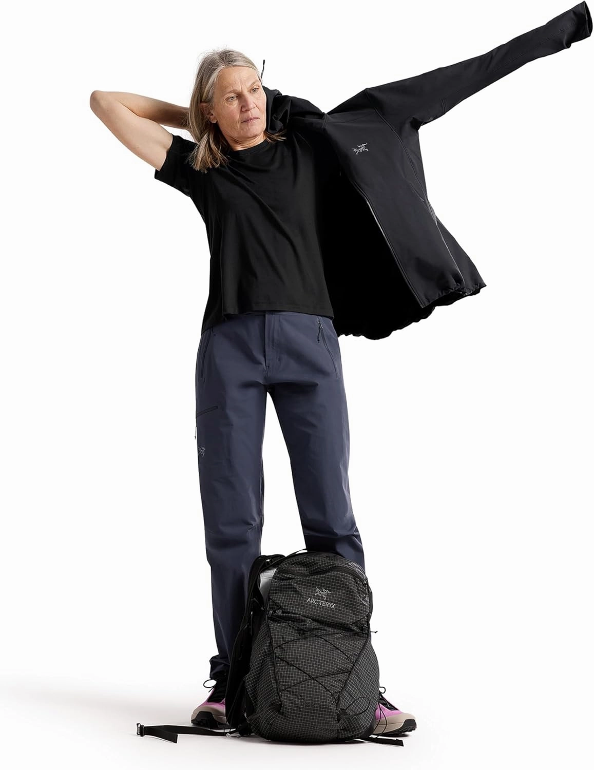 Arc'teryx Lana Merino Wool Crew Shirt SS Women's | Light Merino-Blend Tee for Every Mountain Activity - Redesign