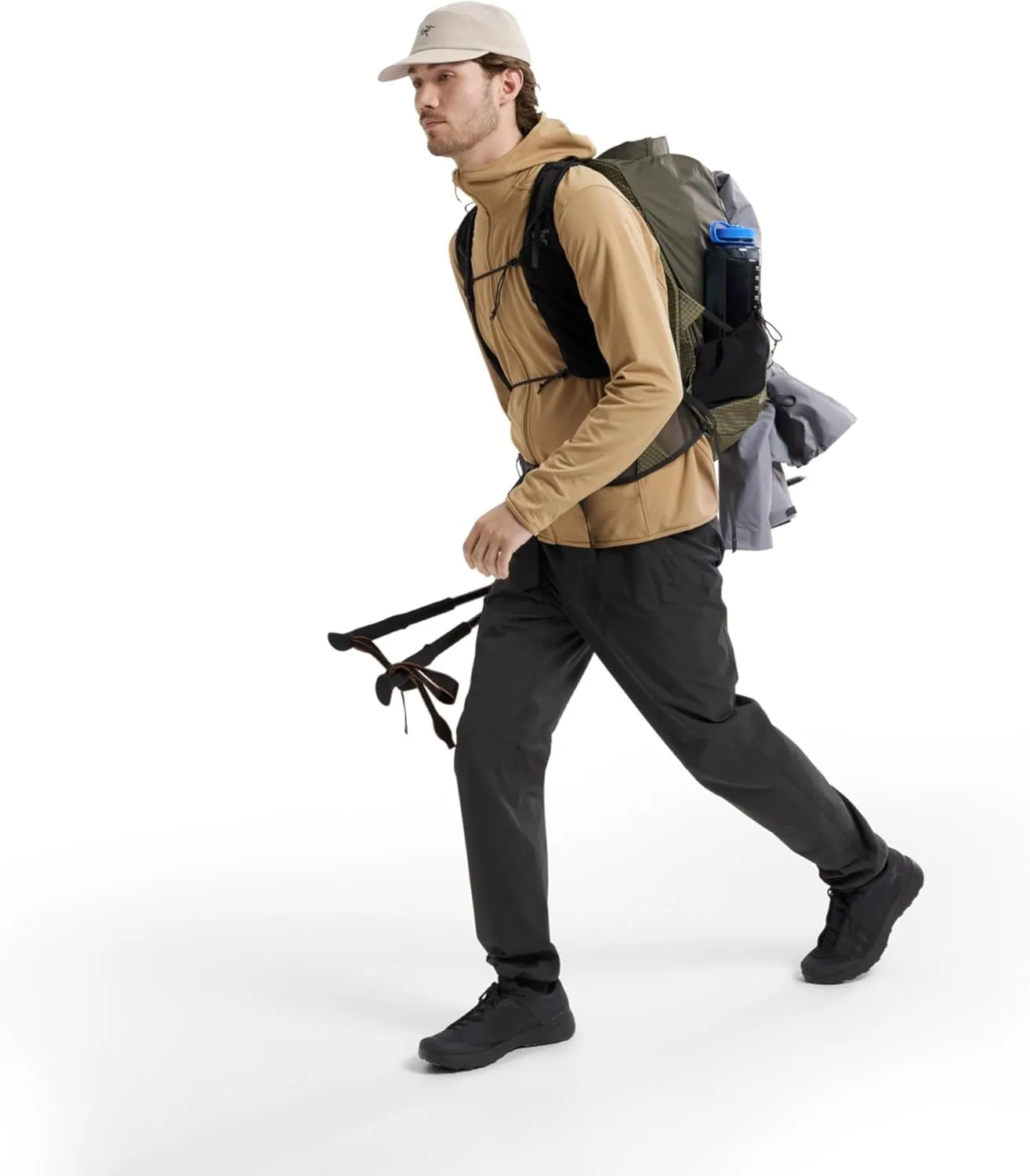 Arc'teryx Kyanite Lightweight Hoody Men's | Light Comfortable Performance Stretch Fleece Hoody
