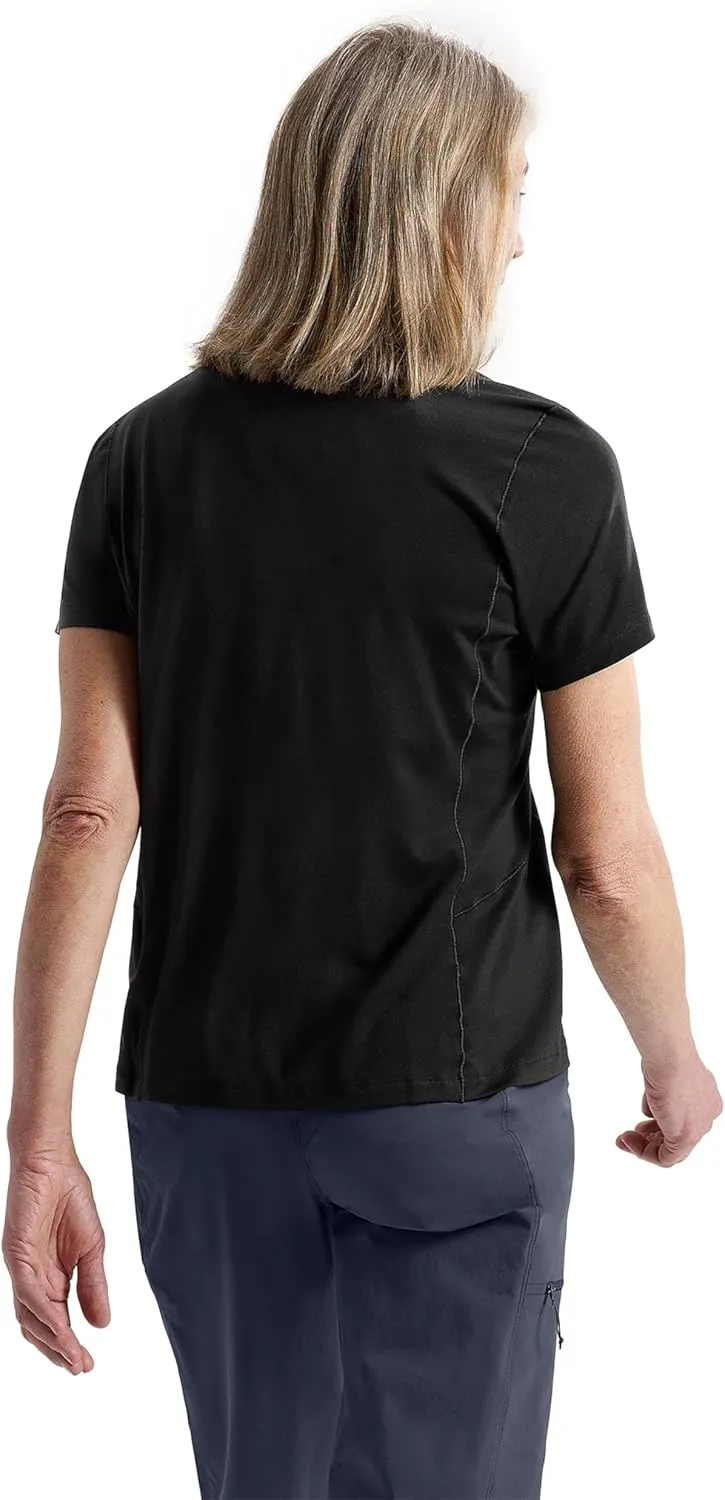 Arc'teryx Lana Merino Wool Crew Shirt SS Women's | Light Merino-Blend Tee for Every Mountain Activity - Redesign