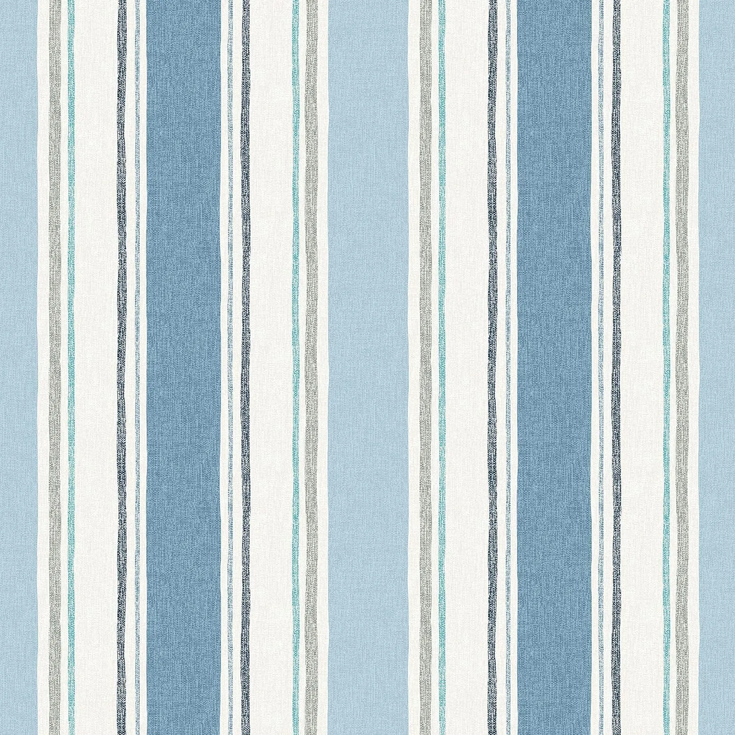 Arden Outdoor Loveseat Cushion Set, 48 x 24, Water Repellent, Fade Resistant, Cushion Set for Couch, Bench, and Swing 48 x 24, French Blue Linen Stripe