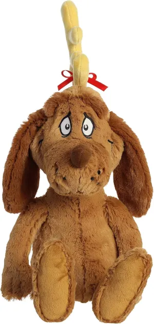 Aurora® Whimsical Dr. Seuss™ Max Stuffed Animal - Magical Storytelling - Officially Licensed - Brown 20 Inches