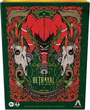 Avalon Hill Betrayal Evil Reigns in The Wynter's Pale The Yuletide Tale Expansion | Ages 12  | Requires Betrayal at HOTH 3rd Edition to Play