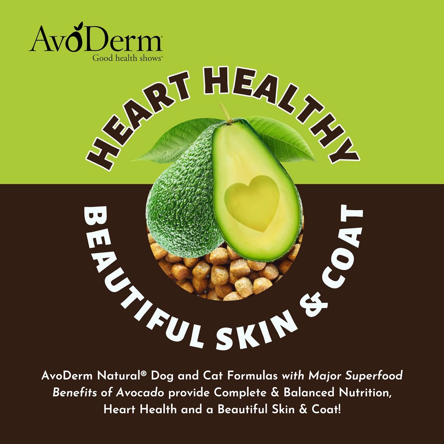 AvoDerm Advanced Sensitive Support Grain-Free Duck Formula Dog Food, Sensitive Stomach, 22lb