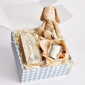 Baby Cup and Spoon Gift Set - Bunnies