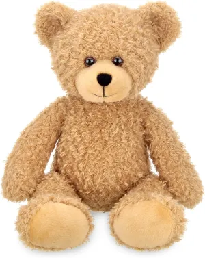 Bearington Bubsy Brown Plush Teddy Bear Stuffed Animal, 16 Inch