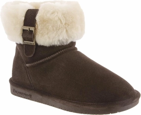 BEARPAW Abby Youth Multiple Colors | Youth's Boot Classic Suede | Youth's Slip On Boot | Comfortable Winter Boot
