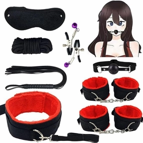Bed Straps for Adult Play Queen Size Bed Bondaged Kit Adult Bed Restraint for Couples King Bed Submissive Bondaged Restraints Sex Set for Under Bed Sex Handcuffs for Bedroom Set Sweater EY-01